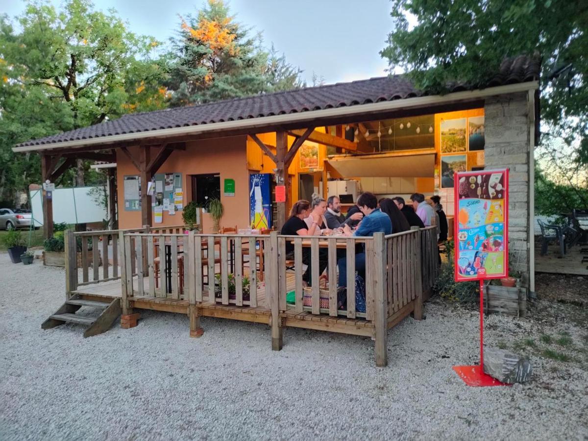 Camping Le Bel Air Mobil Home Le Cornouiller 4 Personnes Limogne-en-Quercy Экстерьер фото